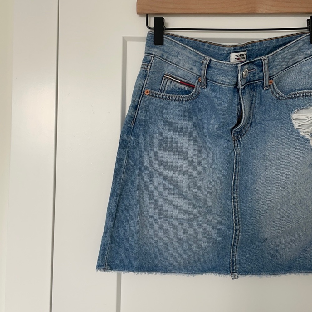 Tommy Jeans Denim Mini Skirt